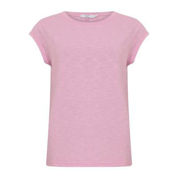 CC Heart T-shirt O Neck Orchid Pink