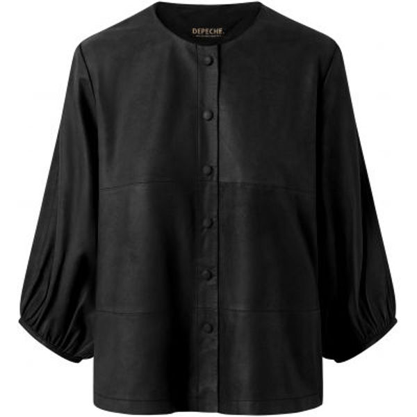 Depeche Skind Cardigan Black