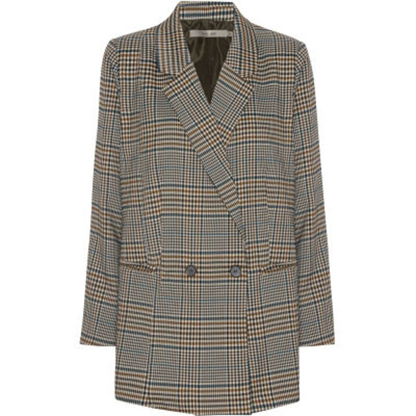 Costa Mani Blazer Charles Check Army/brown