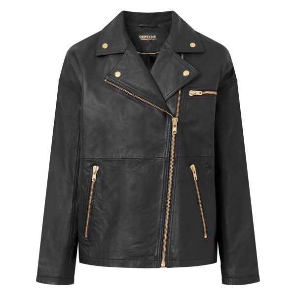 Depeche Biker Black / Gold