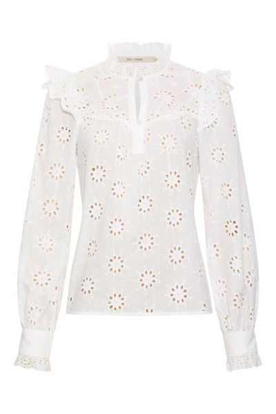 Rue De Femme Bluse Lilou Hvid