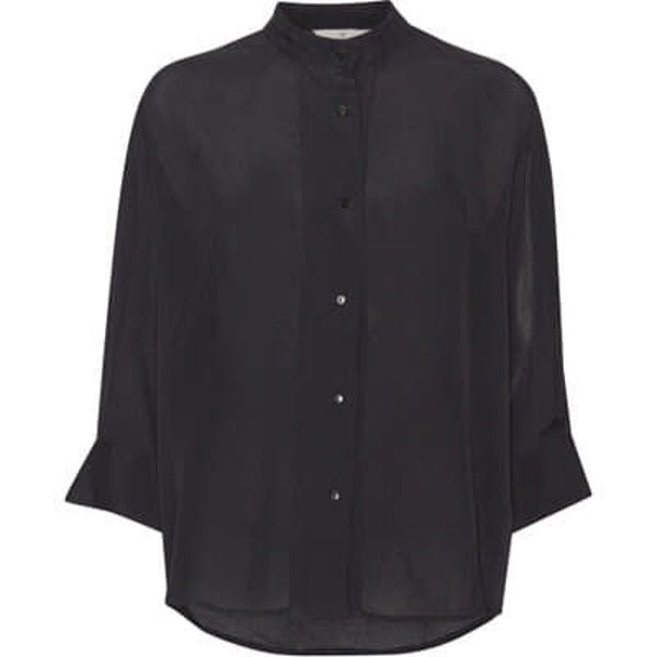 Basic Apparel Bluse Yasemin Black
