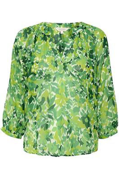 Part Two Bluse Erdonae Green Gradient