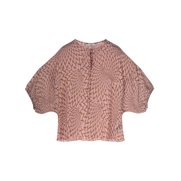 Summum Bluse Minimal Print Rose Quartz