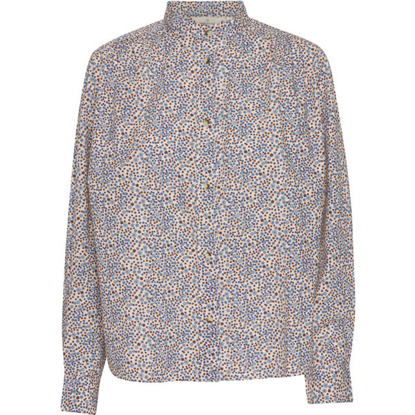 Basic Apparel Bluse Hazel Cashmere Blue