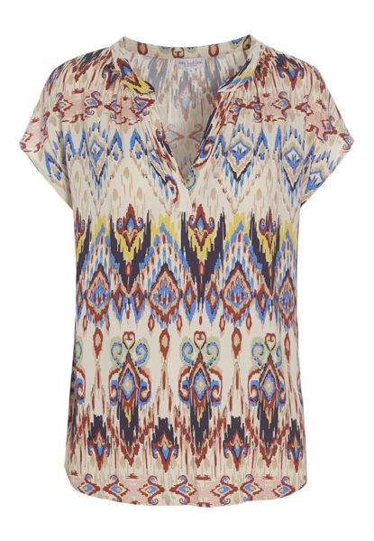 Dea Kudibal Bluse Ann EV Ikat Salsa