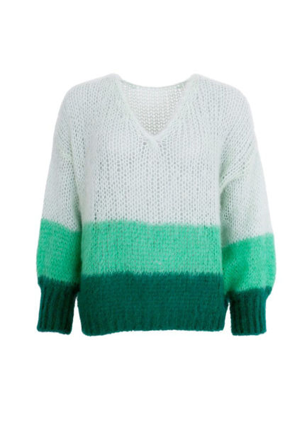 Black Colour Strik Simona Green