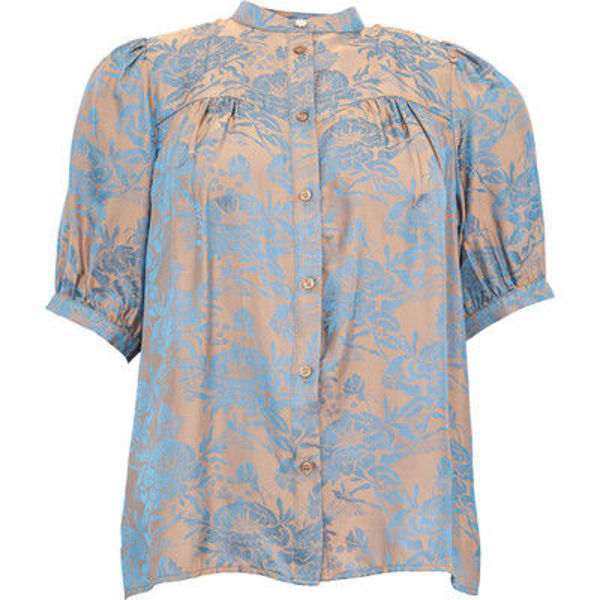 Costa Mani Bluse Pretty Golden Flower