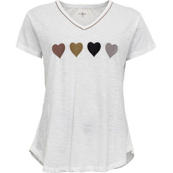Costa Mani T-shirt Heart Black