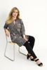 Infront Tunika Dia 3/4 Sleeves Black