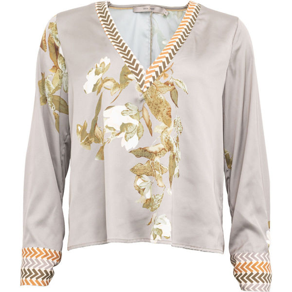 Costa Mani Bluse Fall Mix Forrest