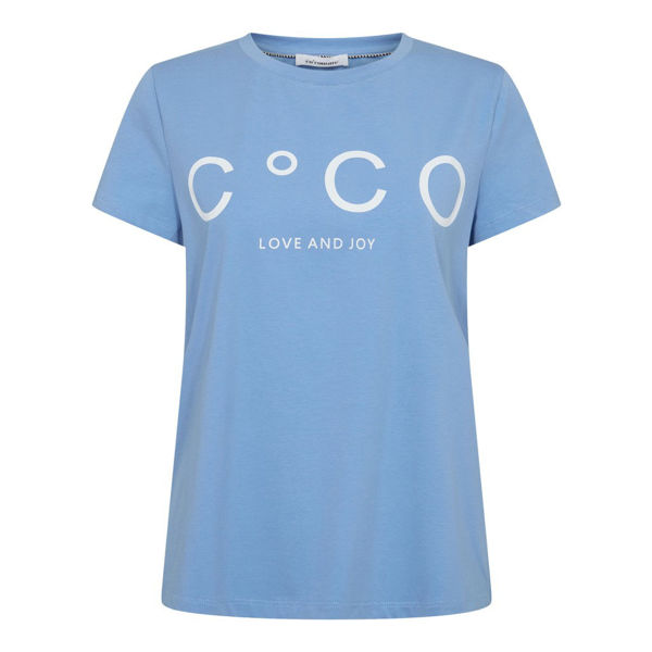 Co Couture T-shirt Coco Signature Sky Blue