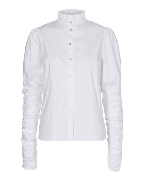 Co Couture Skjorte Sandy Poplin White